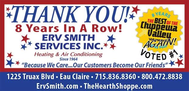 Voted #1 Heating & Cooling Provider 8 Years in a Row!