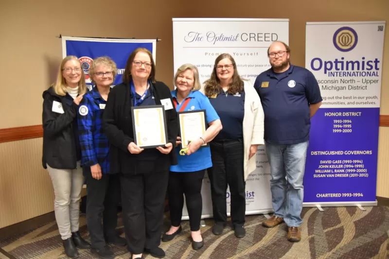 Optimist Club Earns Honor Club for 2022-23