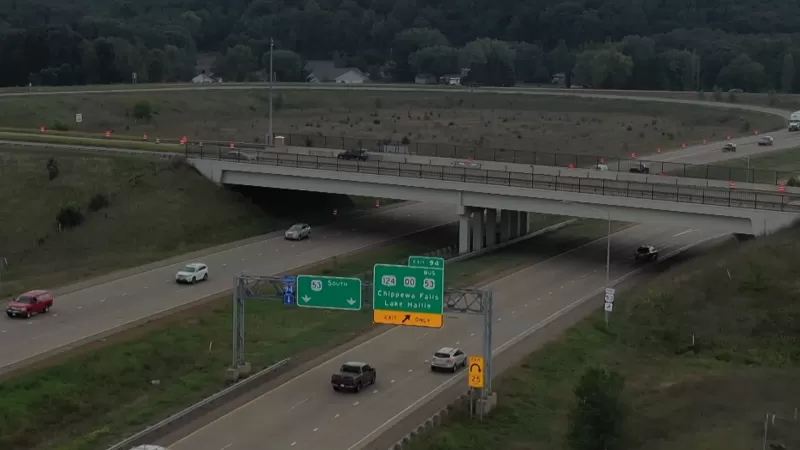 Outside lane closures coming on US 53 in Chippewa County