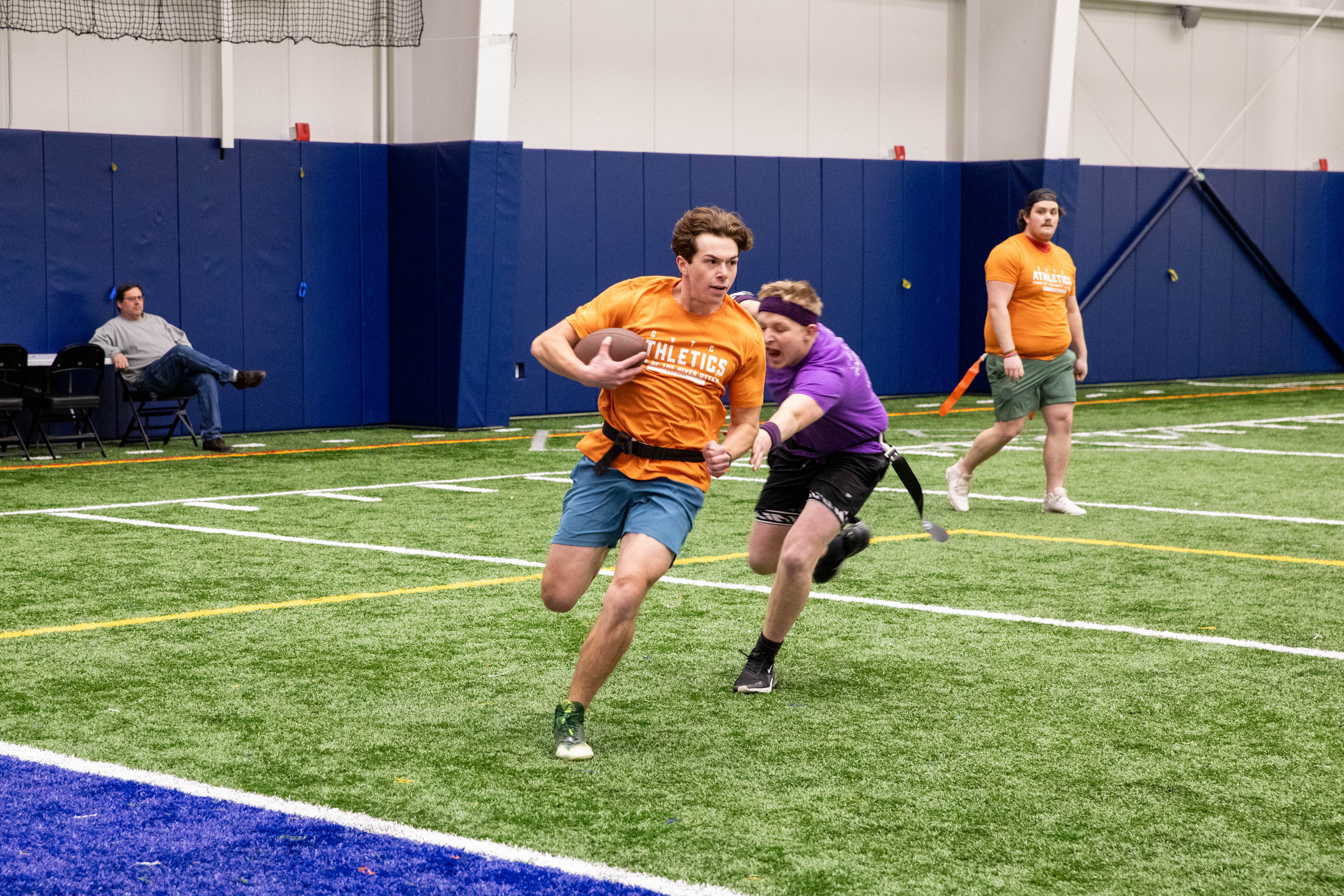Flag on the Play: CVTC Students Request, Create Intramural Football League Flag on the Play: CVTC Students Request, Create Intramural Football League