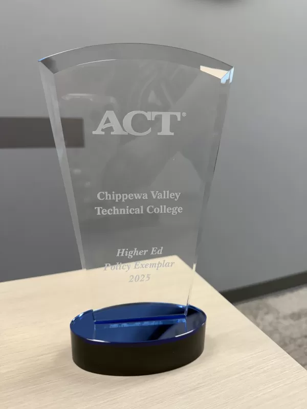 CVTC Earns National ACT Award for Prior Learning Assessment CVTC Earns National ACT Award for Prior Learning Assessment