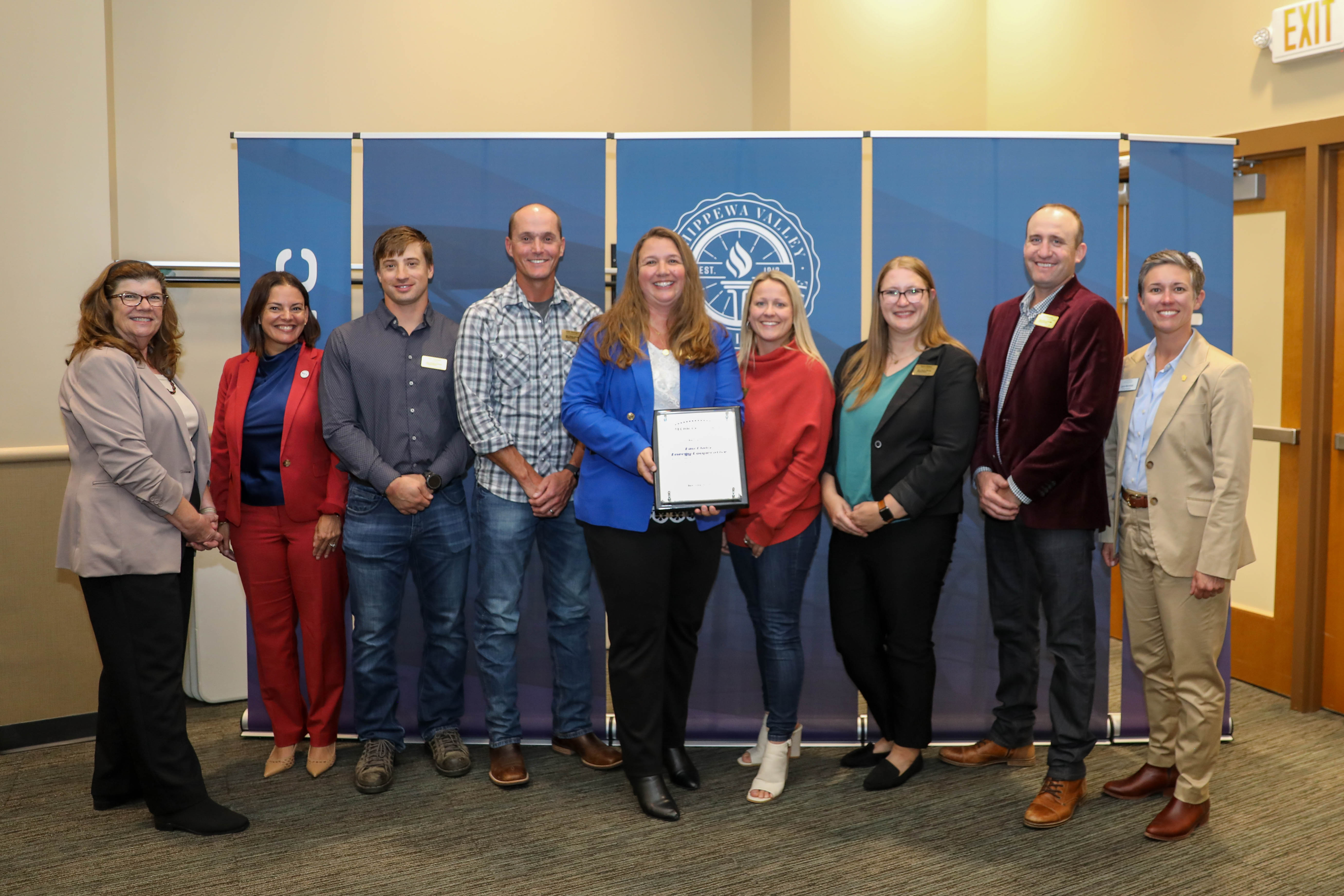 Eau Claire Energy Cooperative Receives WTCS Award