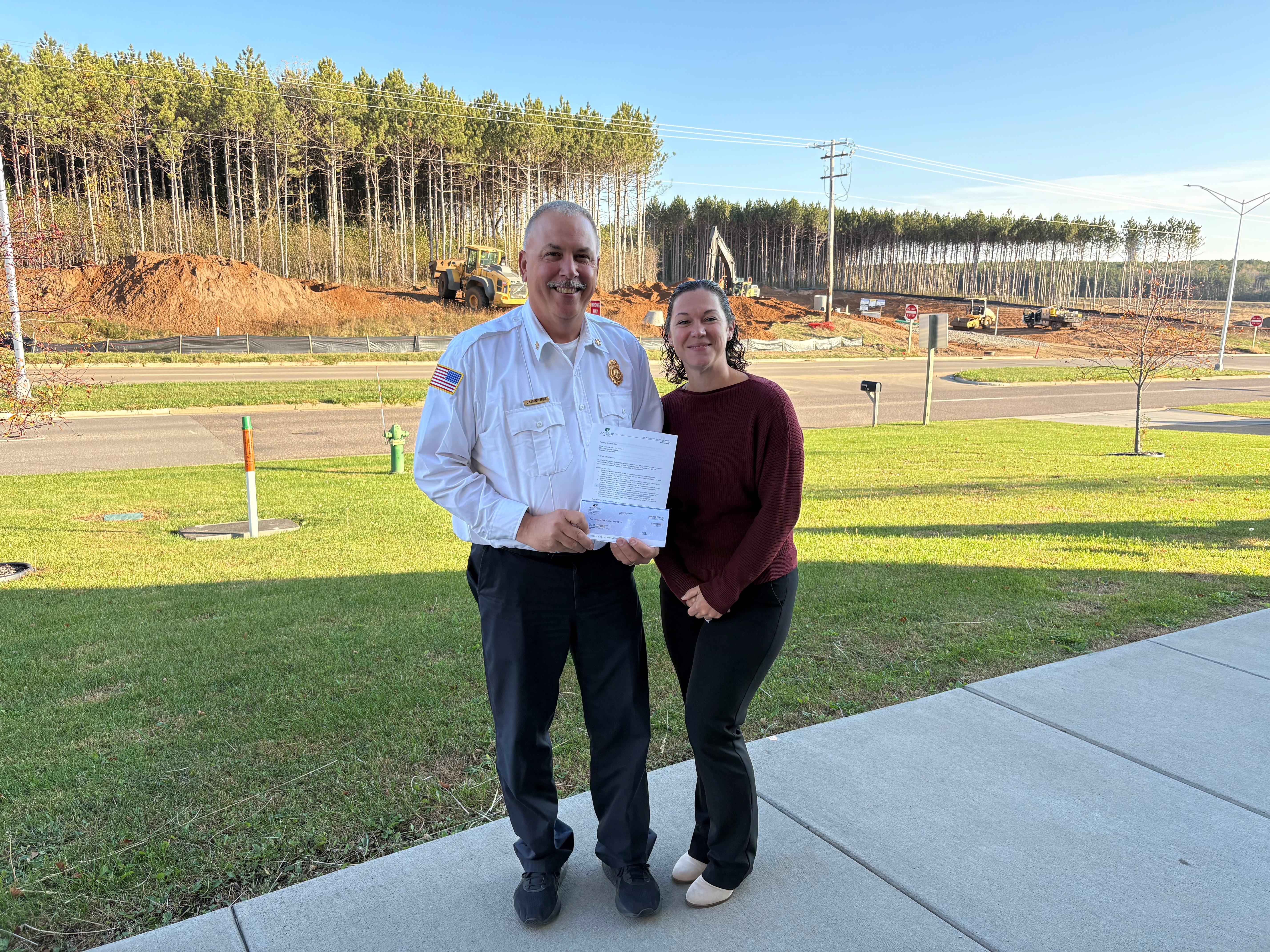 Aspirus Health Supports Chippewa Falls Fire and EMS