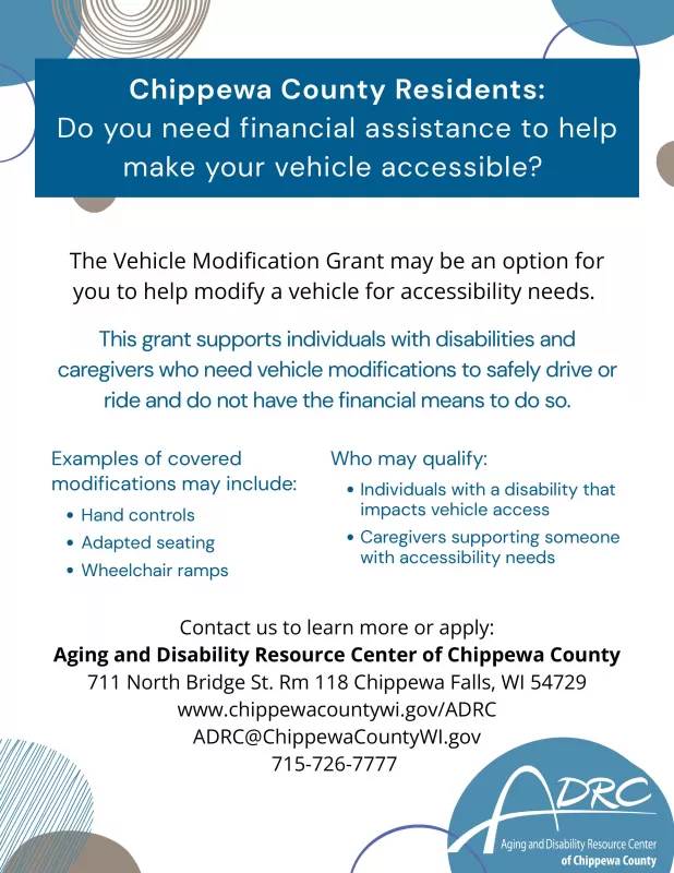 Vehicle Modification Grant