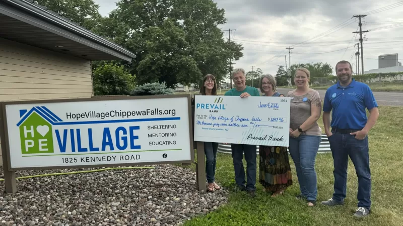 Prevail Bank Shred Event Helps  Hope Village with 1,247 Donation